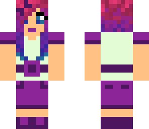 magenta girl