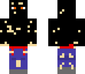 man ninja who fell down a cliff