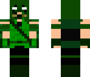 green arrow with arrows in pocket sides