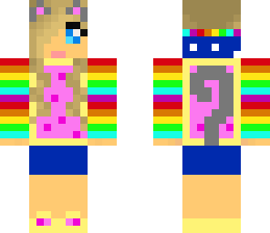 cute nyan cat girl