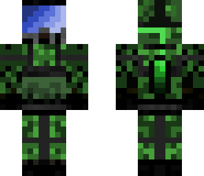green hazmat suit