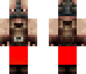 bane with redshorts