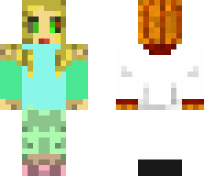 pumpkin dued with girl mask and body