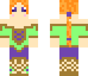 red haired maiden