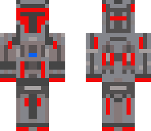 red mandalorian