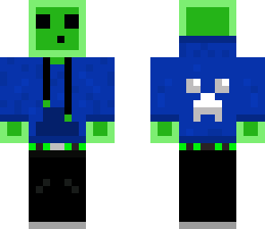 blue hood slime