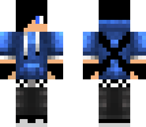 blue x