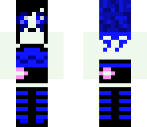 blue monster energy girl