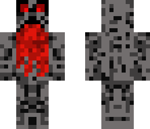 burnt man with lava