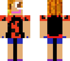 wood chopper girl