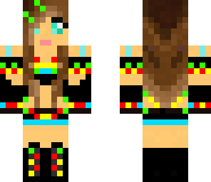 cute rainbow girl