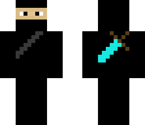 ninja with diamond sword