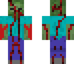 bloodied zombie