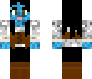 blue pirate girl