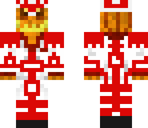 white pumpkin warrior