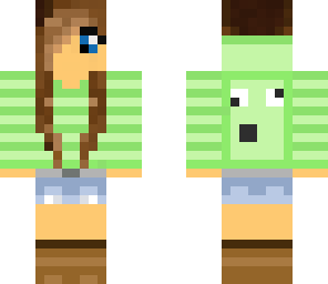 green squid girl