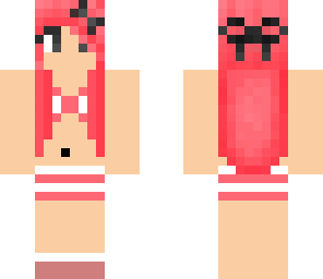 bikini girl with added shoes