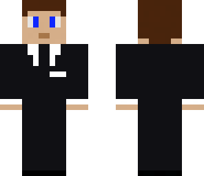black suit
