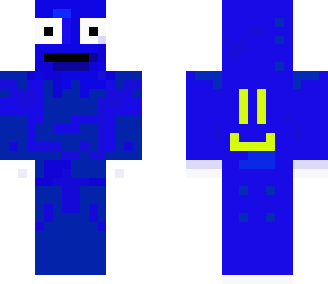 cookie monster with smiley