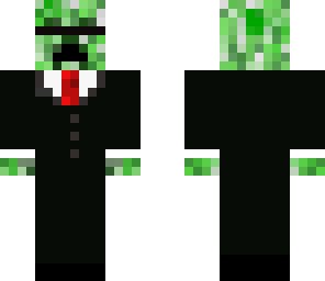 creeper in full tux