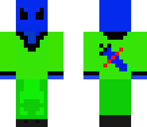 blue in green