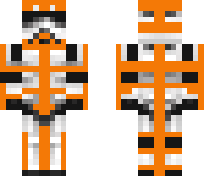 orange clone trooper