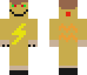 gold robot man