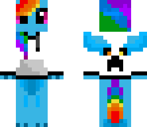 rainbow dash in a hoodie