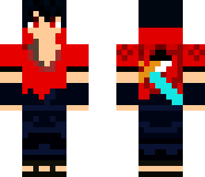 recolored sasuke with sword