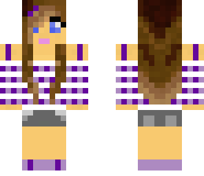 purple girl