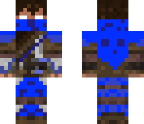 blue herobrine slime hunter