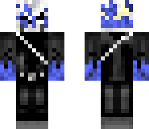 ghost rider blue fire