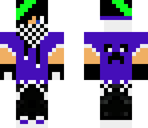 purple white bandit