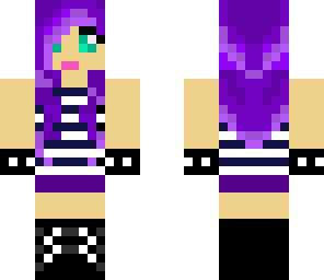 purple girl