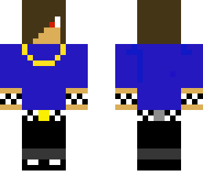 blue emo teen