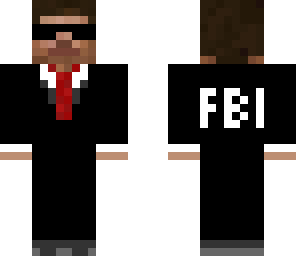 fbi red tie