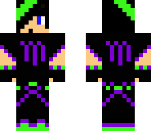 purple and green monster bro