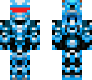 awesome blue halo dude