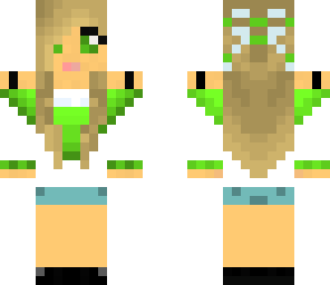 green sweet girlpl