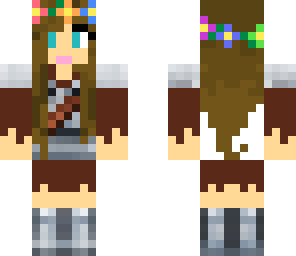 warrior girl hair edit