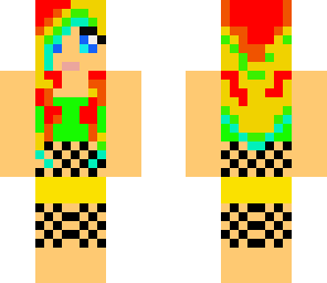 rainbow girl