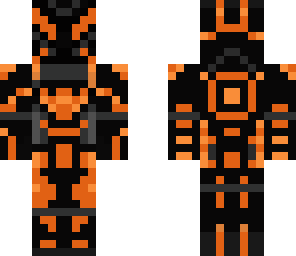 orange tron gear