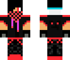 cool red demon boy