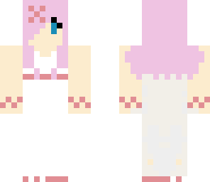 white mage wedding dress