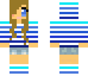blue stripped hoodie