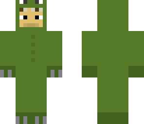 dinosaur suit man