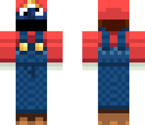 cookie monster mario
