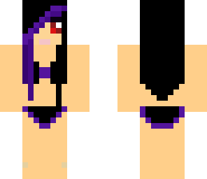 gothic bakini vampire purple