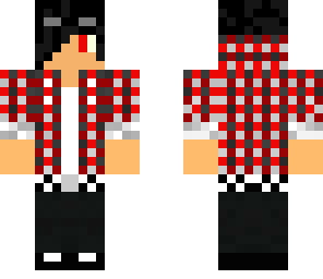 asian with red hoodie