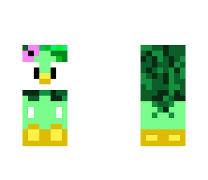 green penguin